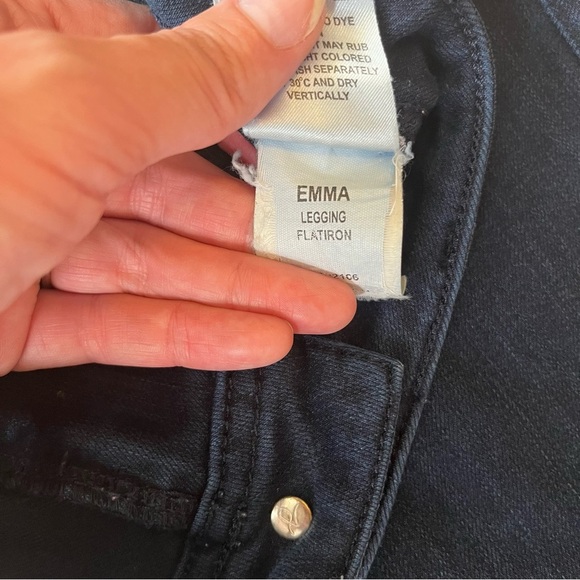 DL 1961 Emma Legging Skinny Women’s Size 29 in Flatiron Dark Wash Premium Jean - Picture 6 of 9